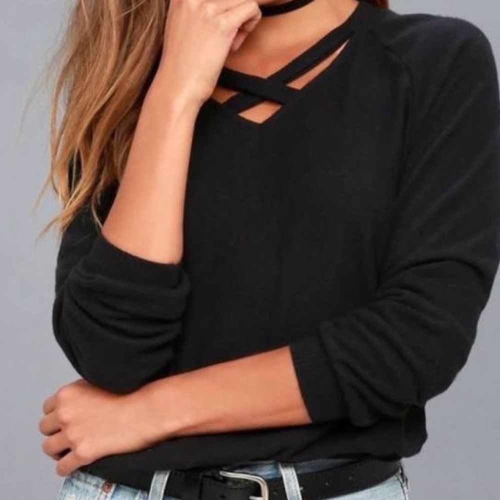Black Long Sleeve Sweater